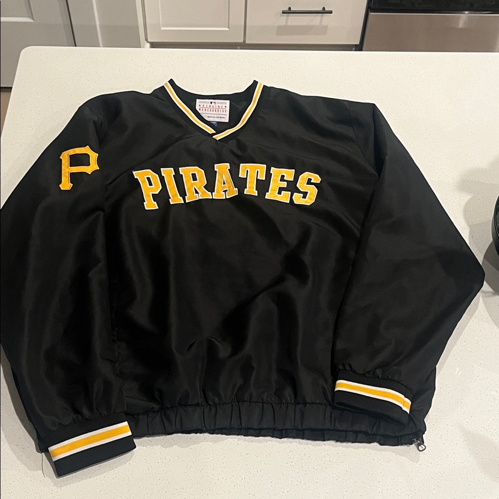 Black Pittsburgh Pirates Jacket/Pullover